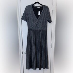 Soft Surroundings Charcoal Maxi Dress